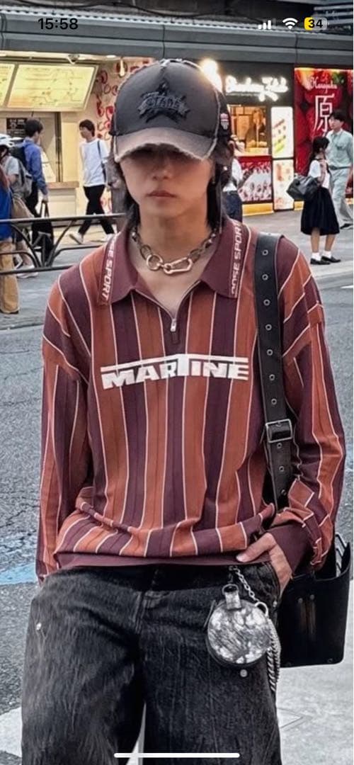 takato着用似】MARTINE ALI シルバーボールチェーンチョーカー - メルカリ