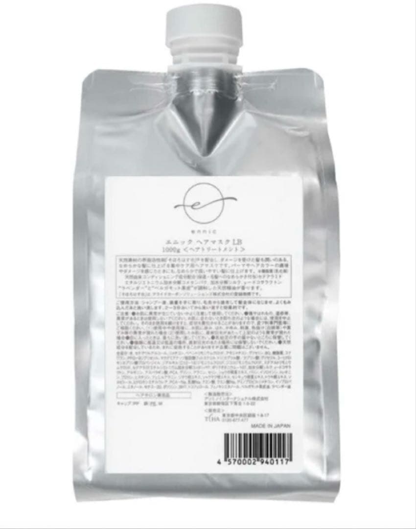 エニック(ennic) ヘアマスクLB 1,000g