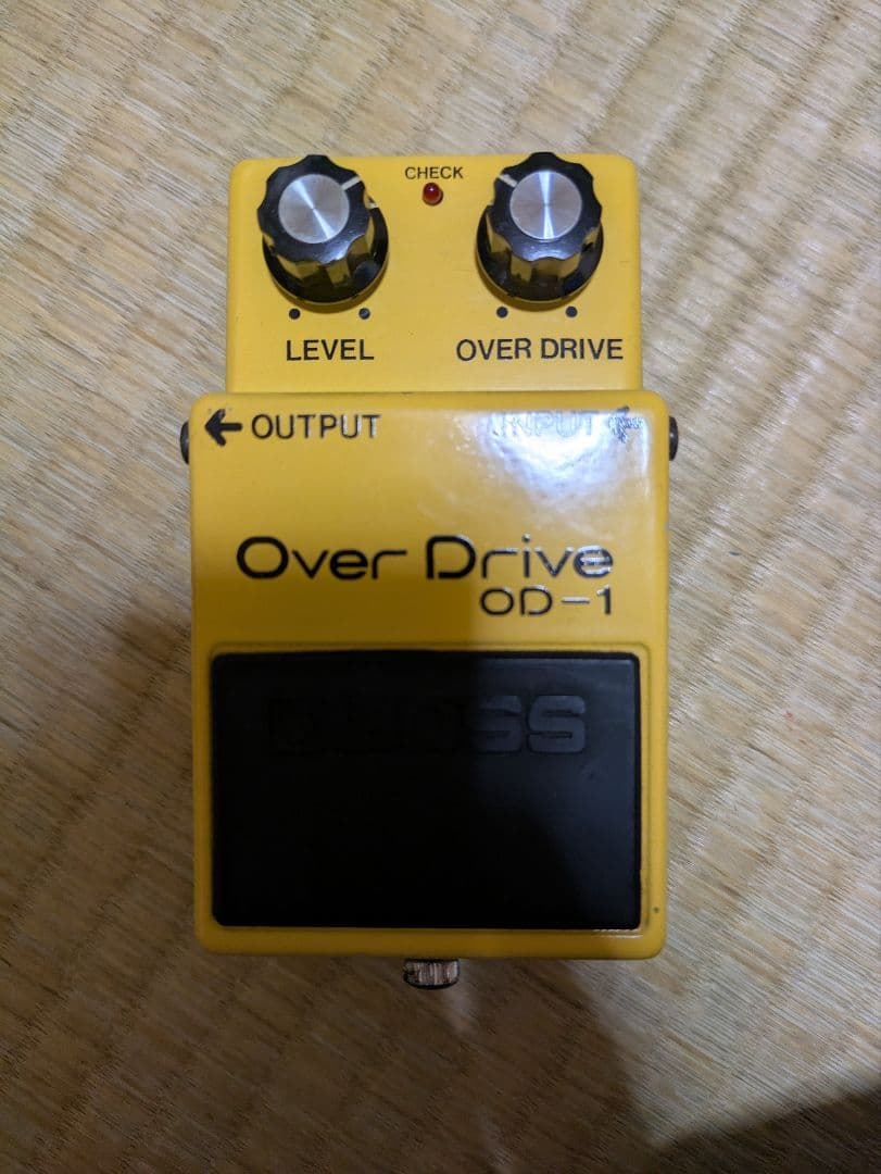 boss od-1 1979 銀ネジ 銀ネジODー1と黒ネジOD-1鳴らし比べ🎸【Presented by チバカン楽器