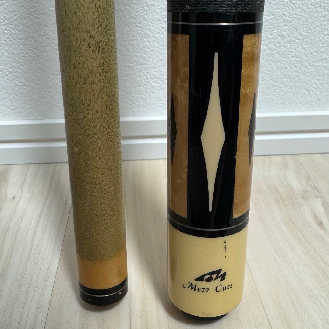 Mezz cues SA-９ メッヅ ビリヤードキュー 中古】Mezz MPCシリーズキュー 314-3シャフト