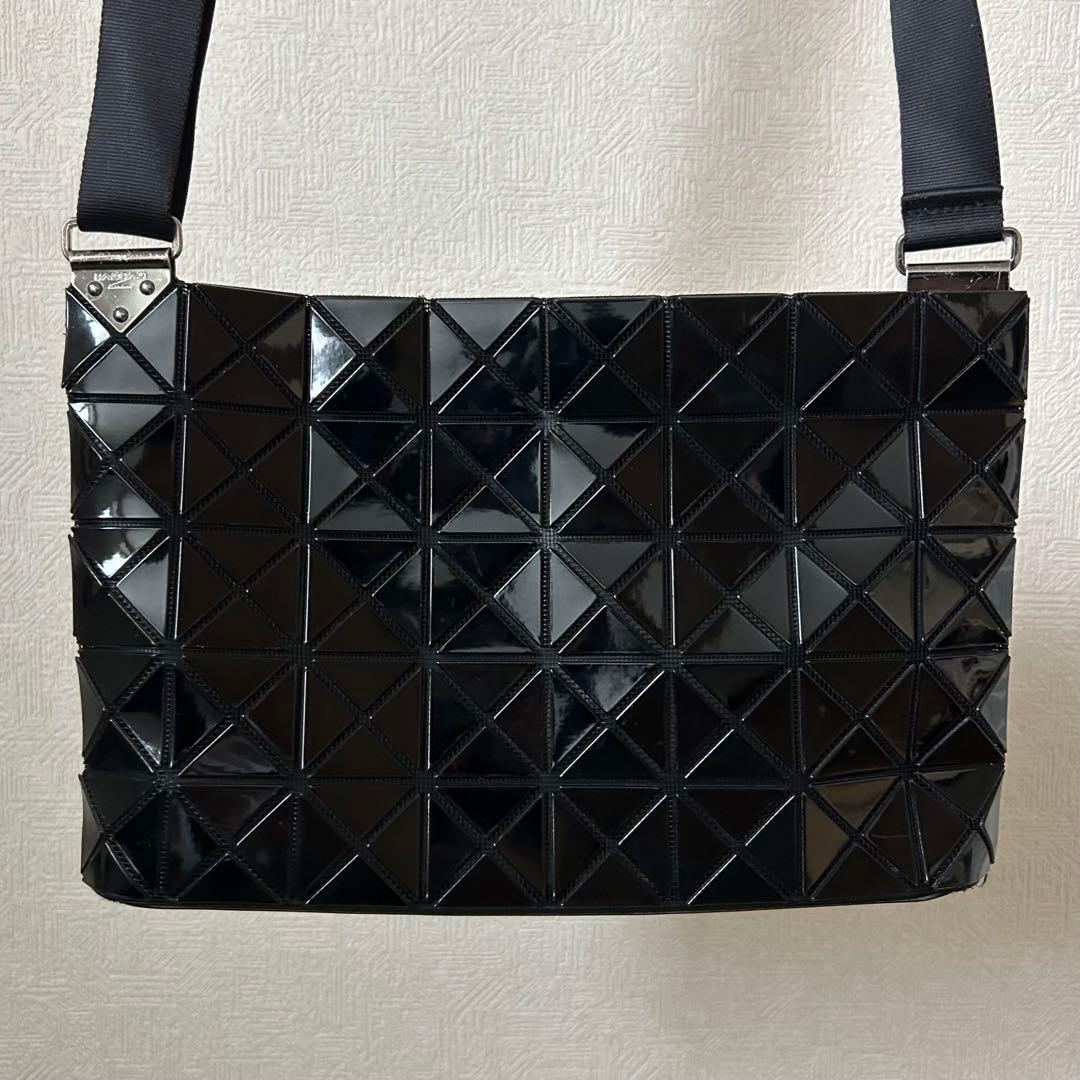 BAOBAO ISSEYMIYAKE バオバオ ショルダーバック ボディバッグ 希少 BAOBAO ISSEY MIYAKE☆SADDLE BAG☆KURO ショルダーバック