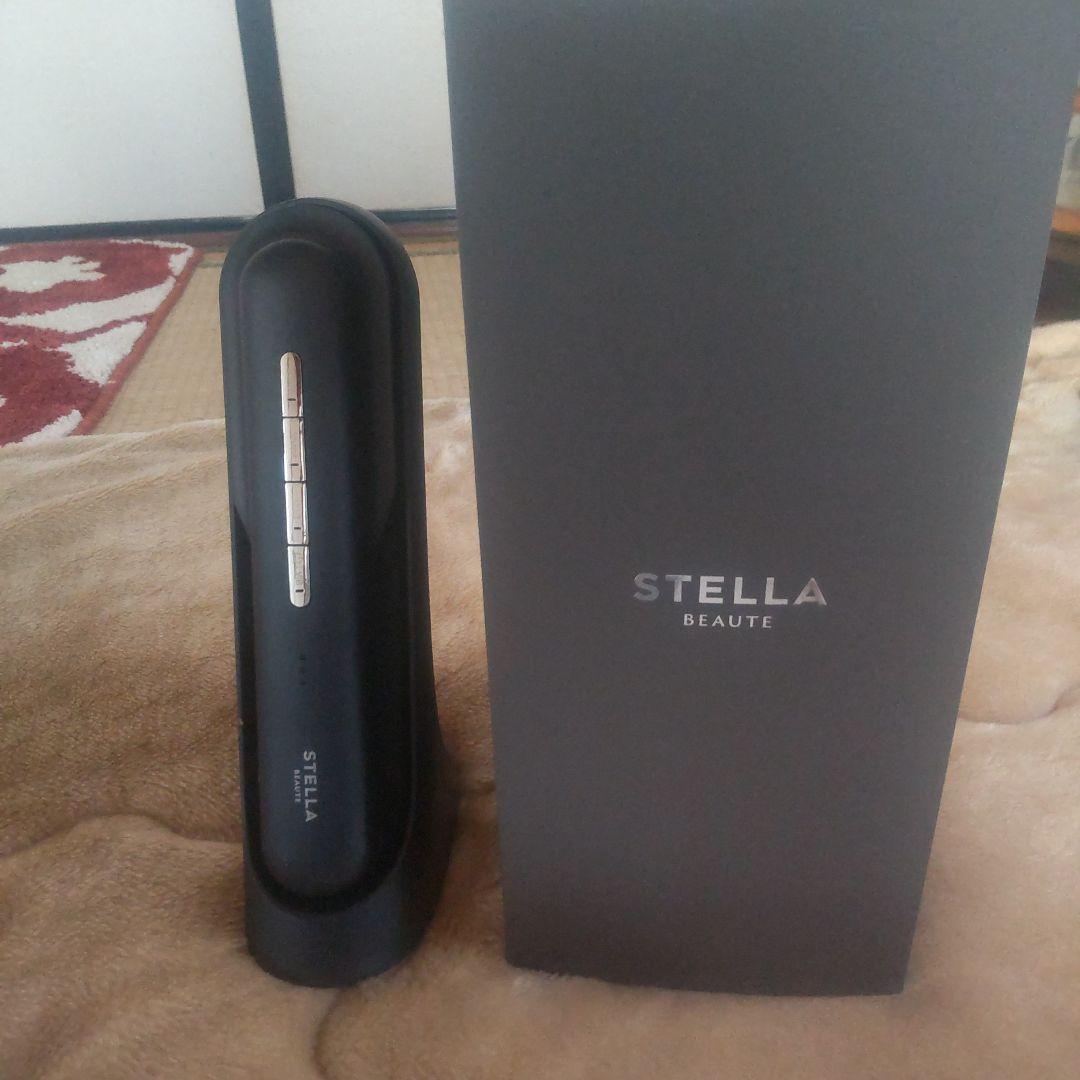 最新版 STELLA BEAUTE 美顔器 ブラック 取説付き リフトブラシ