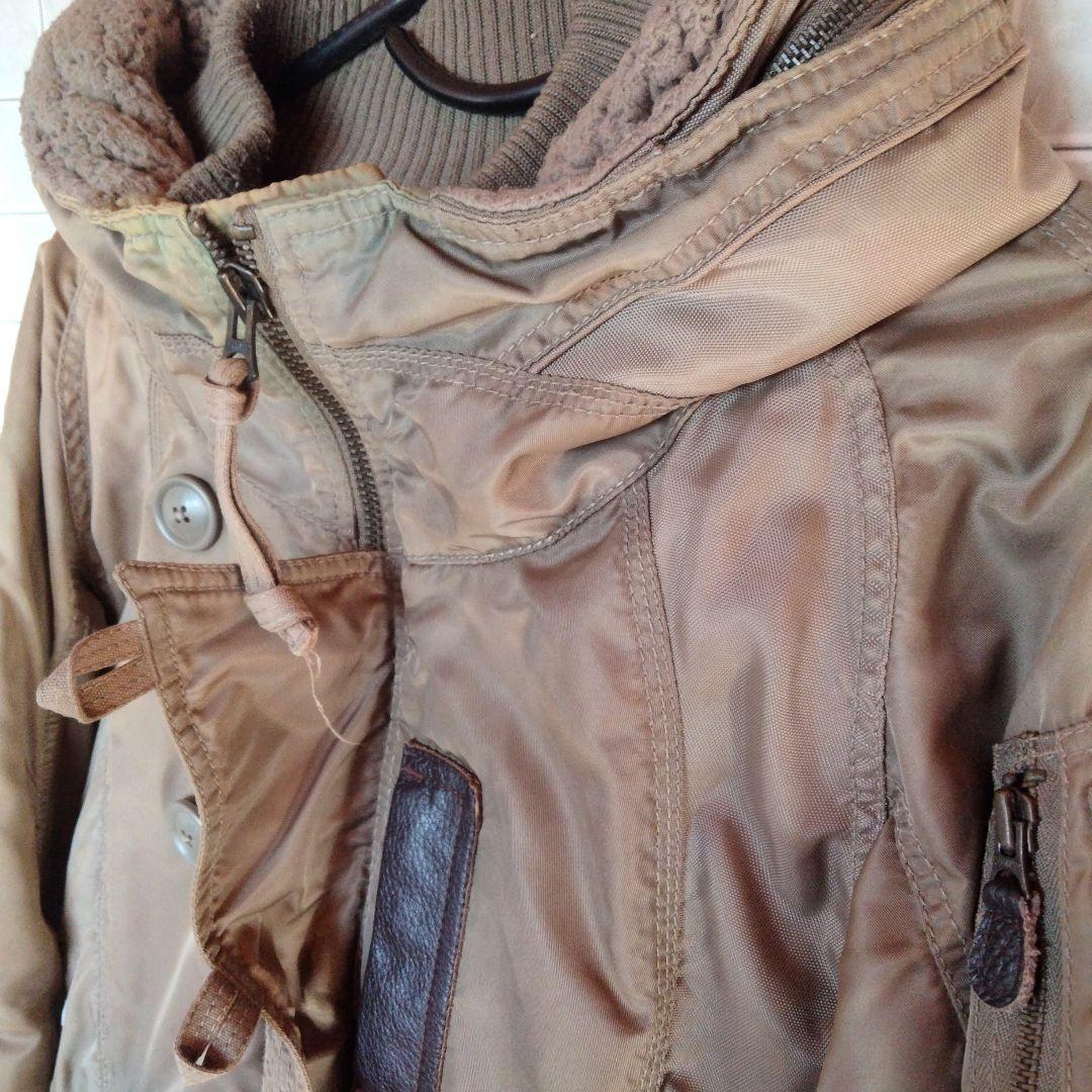 GOA カンパニーフード付ミリタリージャケット