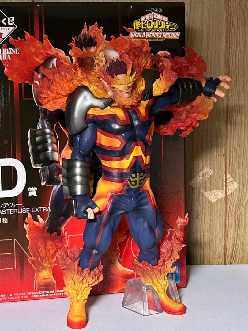 ヒロアカ 一番くじ D賞 エンデヴァーフィギュア - メルカリ