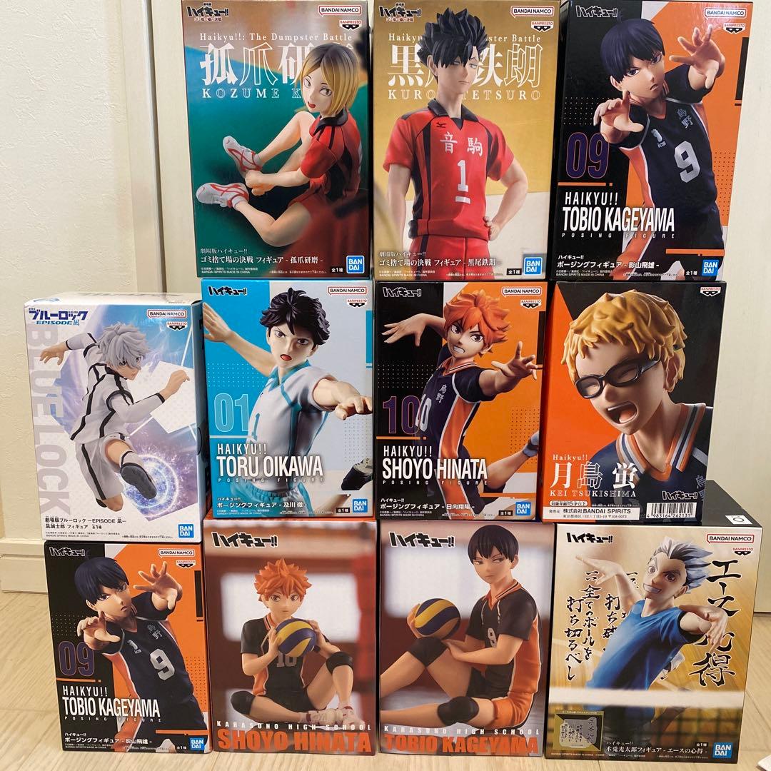 セール中【新品未開封】ハイキュー!! フィギュア ＋ブルーロック凪 プライズ