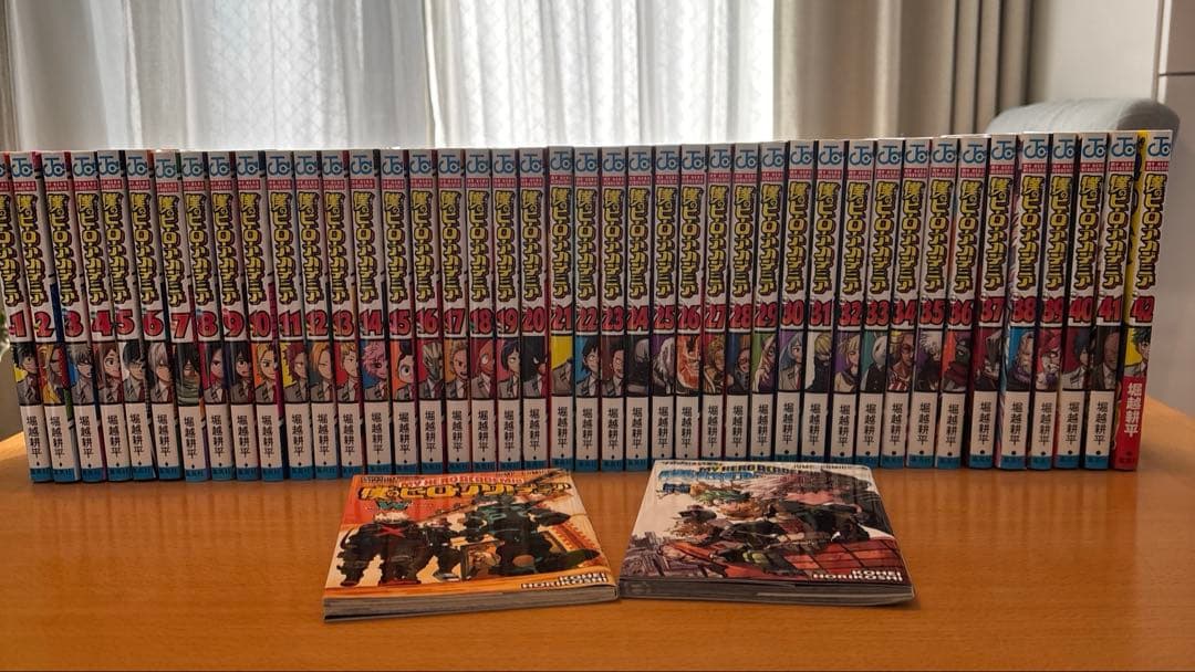 僕のヒーローアカデミア 全巻セット　1-42巻＋　映画特典2冊