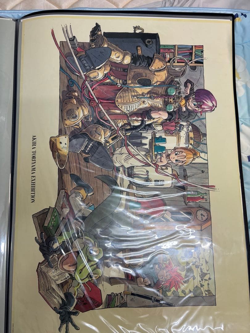 クロノトリガー 鳥山明の世界展　 複製原画　B2ポスター クロノ・トリガー 鳥山明の世界展 オリジナルB2ポスター : r/chronotrigger