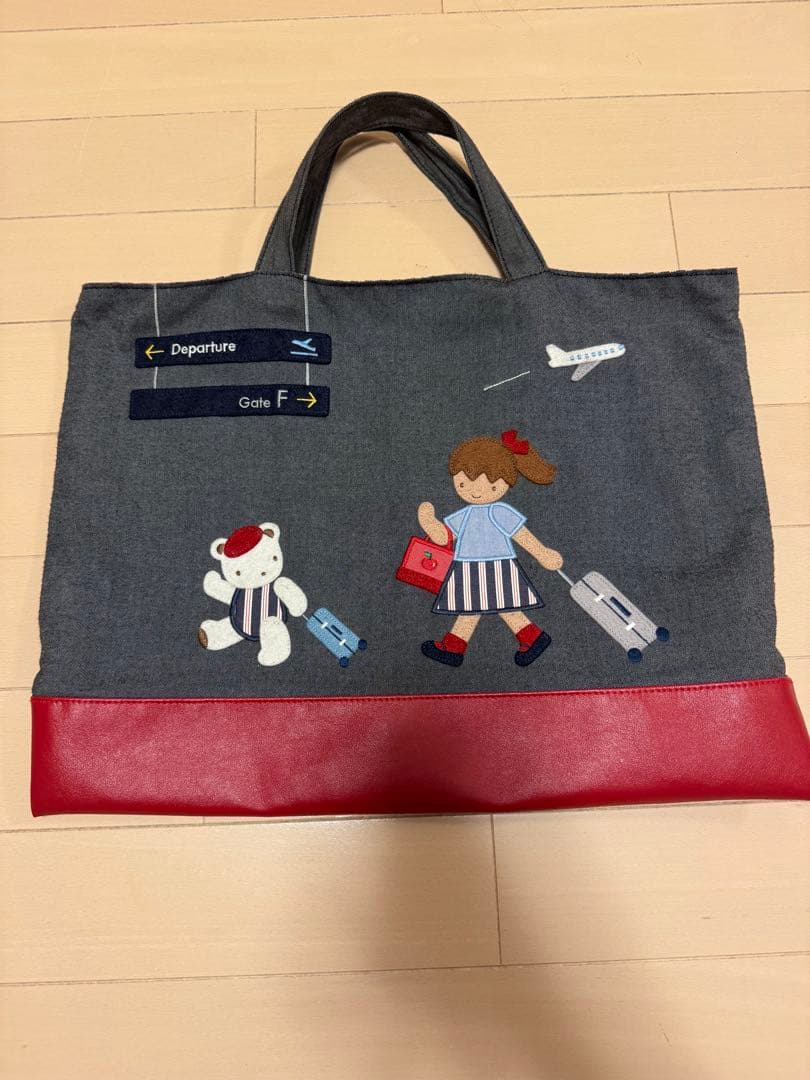 本日削除します！レア！ファミリア✖️JAL限定　コラボ　トートバッグ