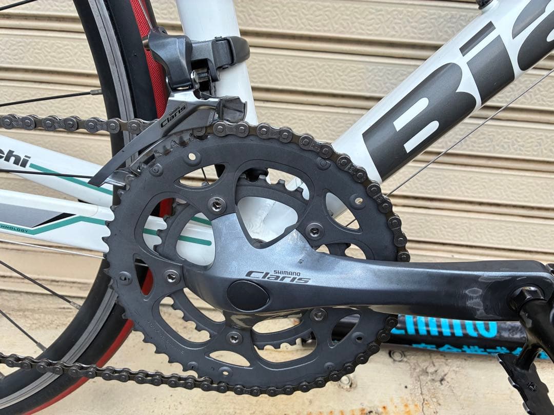 整備済】ロードバイクBianchi VIA NIRONE7 AL CLARIS