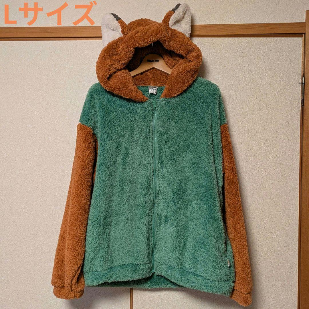 新品☆ズートピア ニック ボアパーカー アウター ディズニー Lサイズ