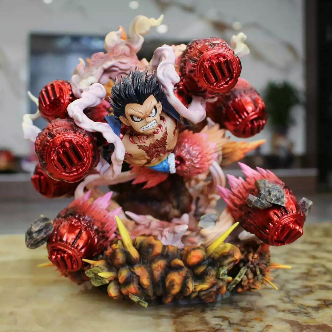 ワンピース モンキー ルフィ ギア4 猿王群鴉砲 フィギュア ガレージ