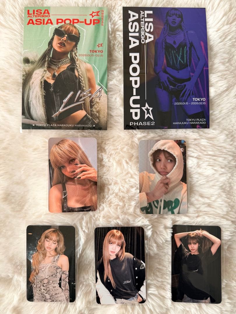 BLACKPINK LISA ALTER EGO ASIA POP-UP トレカ