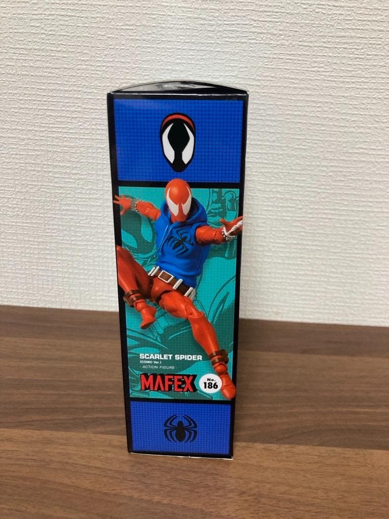 新品・未開封】MAFEX スカーレットスパイダー No.186 フィギュア