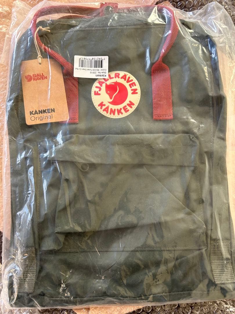 新品未使用【FJALLRAVEN】KANKEN 16L バックパック 反射ロゴ付