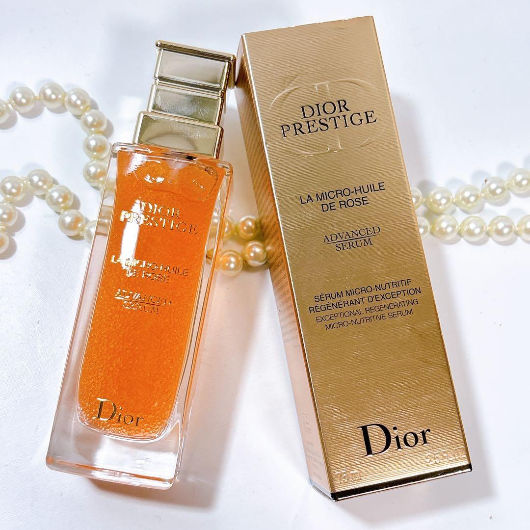 【新品】Dior プレステージ マイクロ ユイル ド ローズ セラム　75ml
