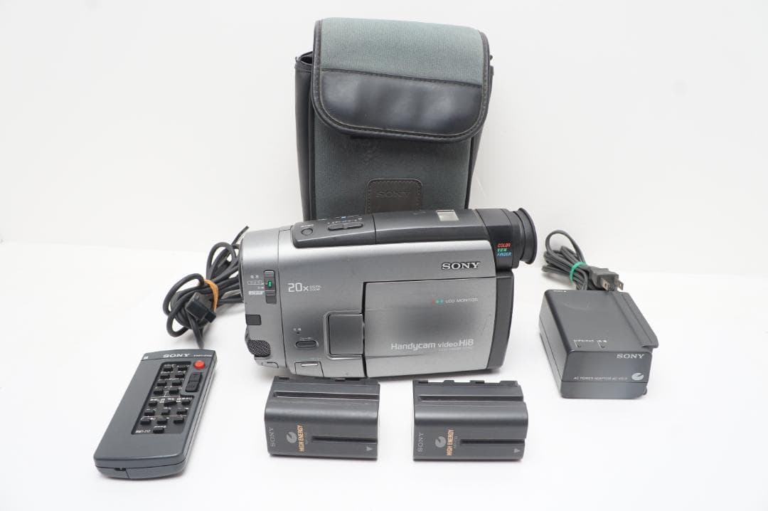 動作　SONY ソニー CCD-TRV90 Hi8ビデオカメラ ハンディカム