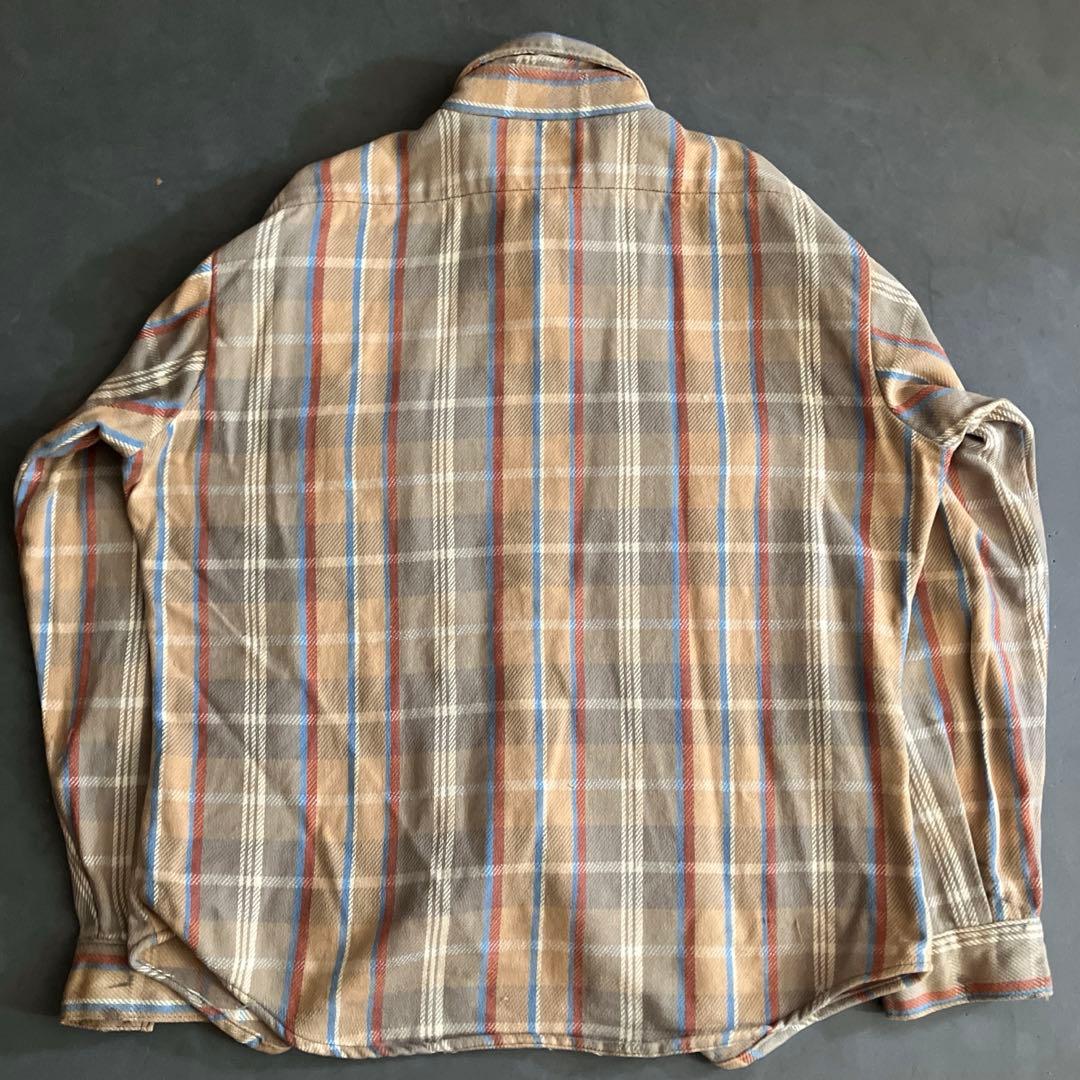 色味◎70s80s【USA製】FIVE BROTHER ネルシャツ - メルカリ