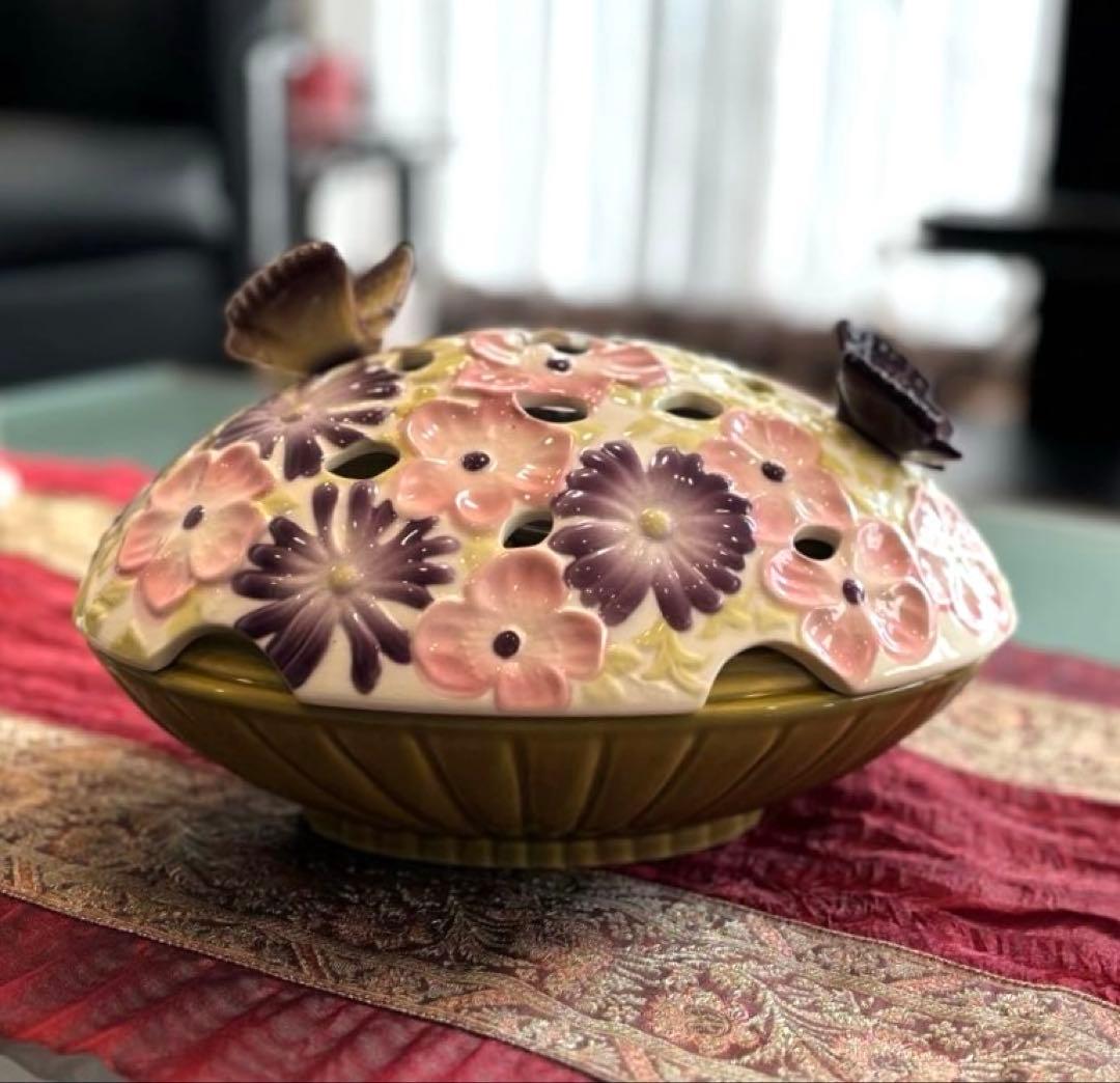 美品　ランプベルジェ シグネチャー ランプ フラワーバスケット