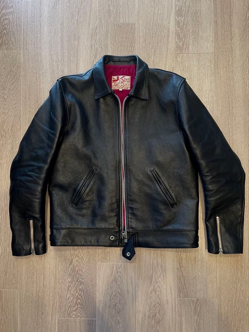 サイズ44 ADDICT CLOTHES AD-01 ホースハイド 美品