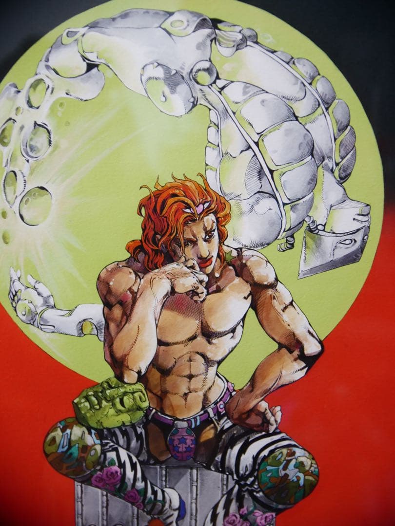 ジョジョの奇妙な冒険 複製原画 DIO 荒木飛呂彦原画展 - メルカリ