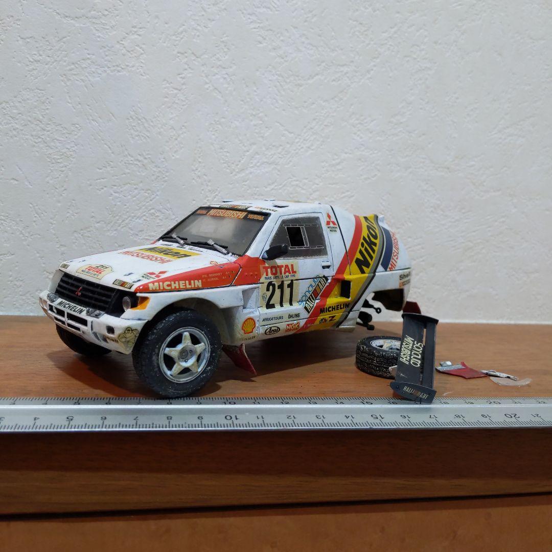 1992 ダカールラリー 優勝車両 ユベール オリオールウェザリング他、加工多数