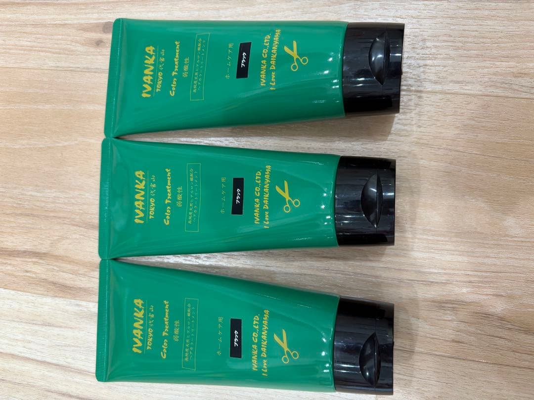 IVANKA ヘアカラートリートメント　ブラック IVANKA ヘアカラートリートメント200g : 無添加シャンプー専門店