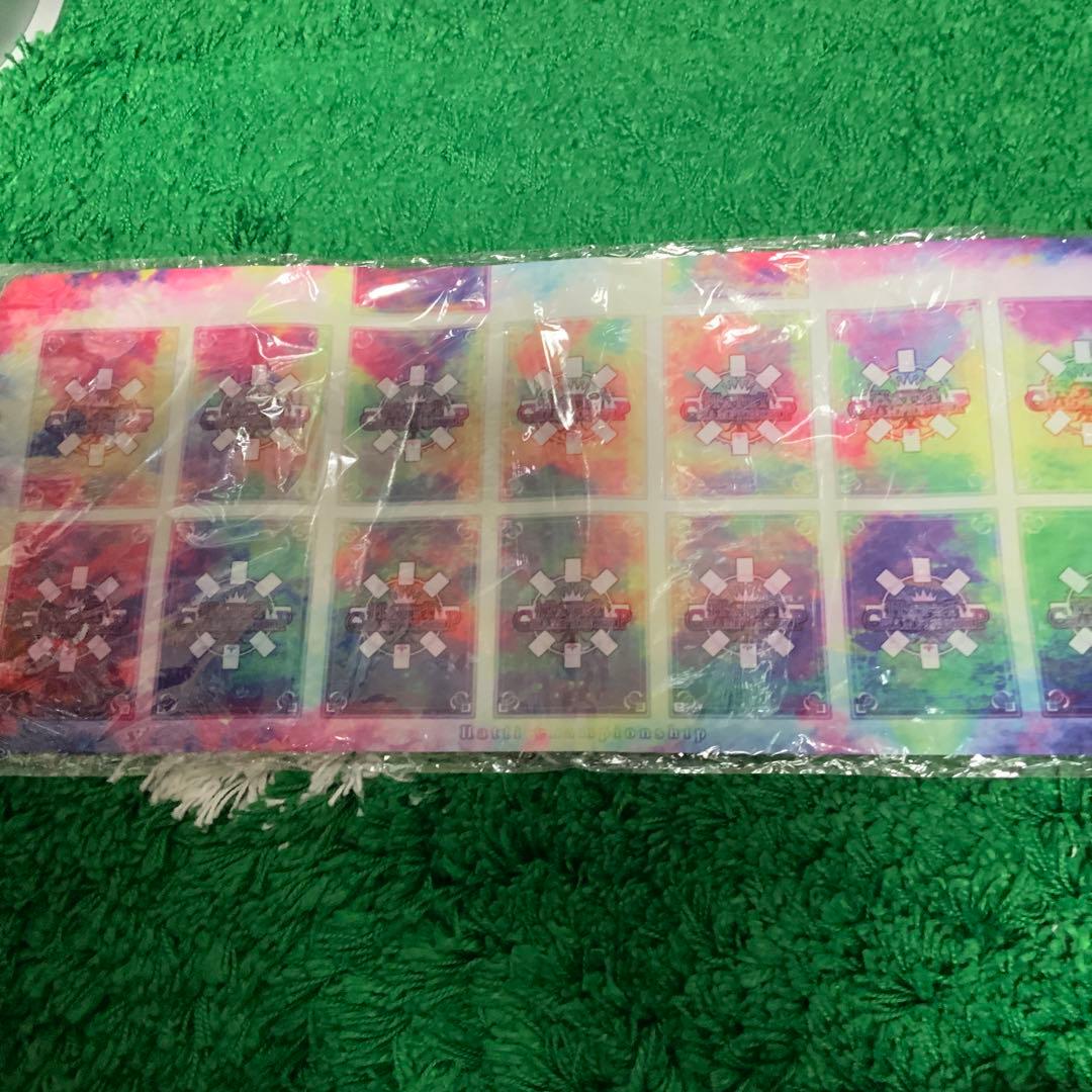 はっちCS 上位賞 虹色 レインボー ハーフ プレイマット　最終値下げ はっちCS top7 黒虹 プレイマット - メルカリ