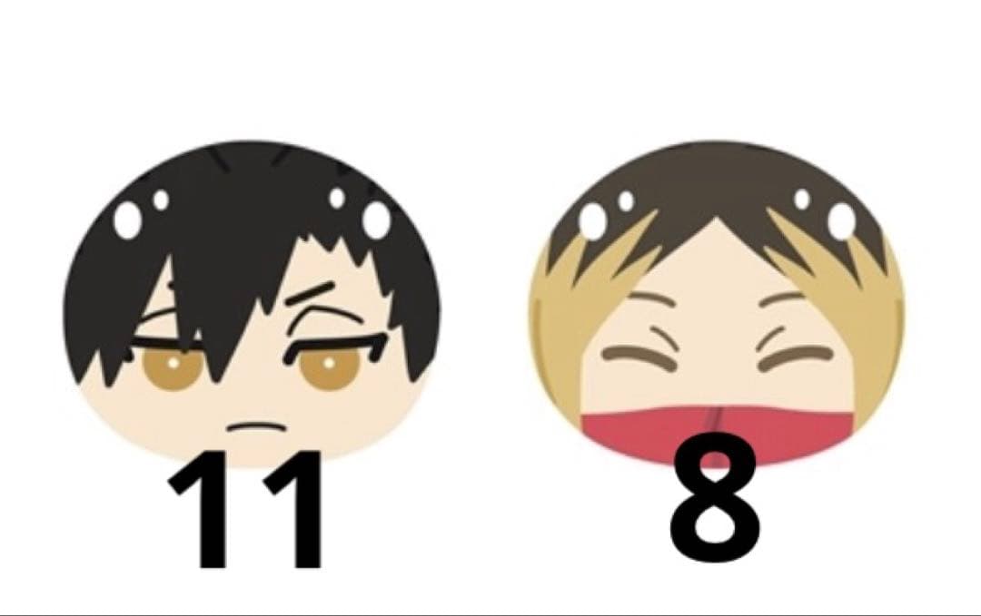 ハイキュー おまんじゅう 孤爪研磨 黒尾鉄朗 19点セット