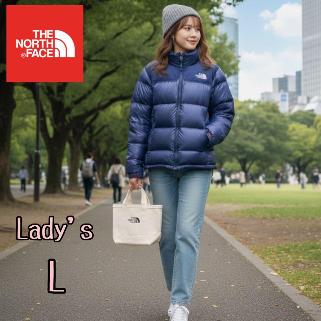 ノースフェイス ヌプシ ダウンジャケット レディース L