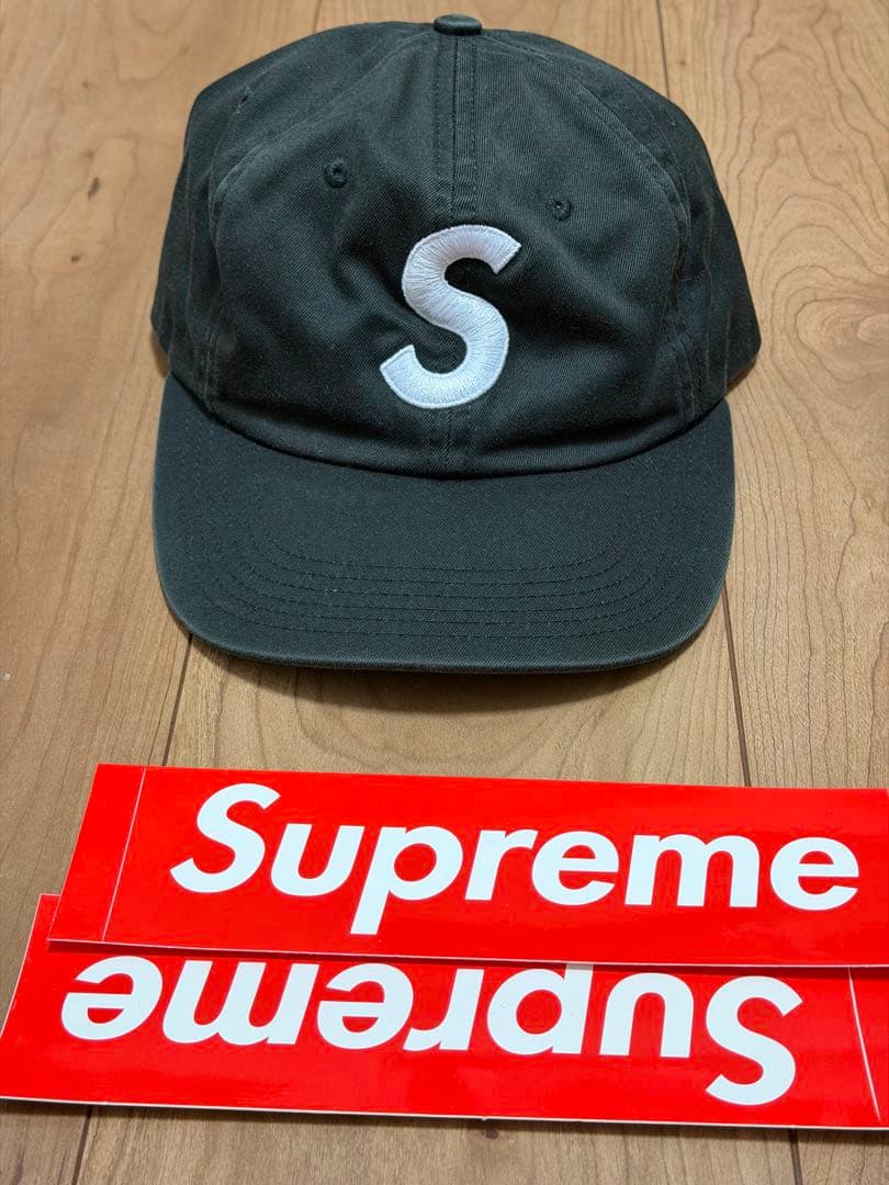 帽子 Supreme S Logo 6 panel cap