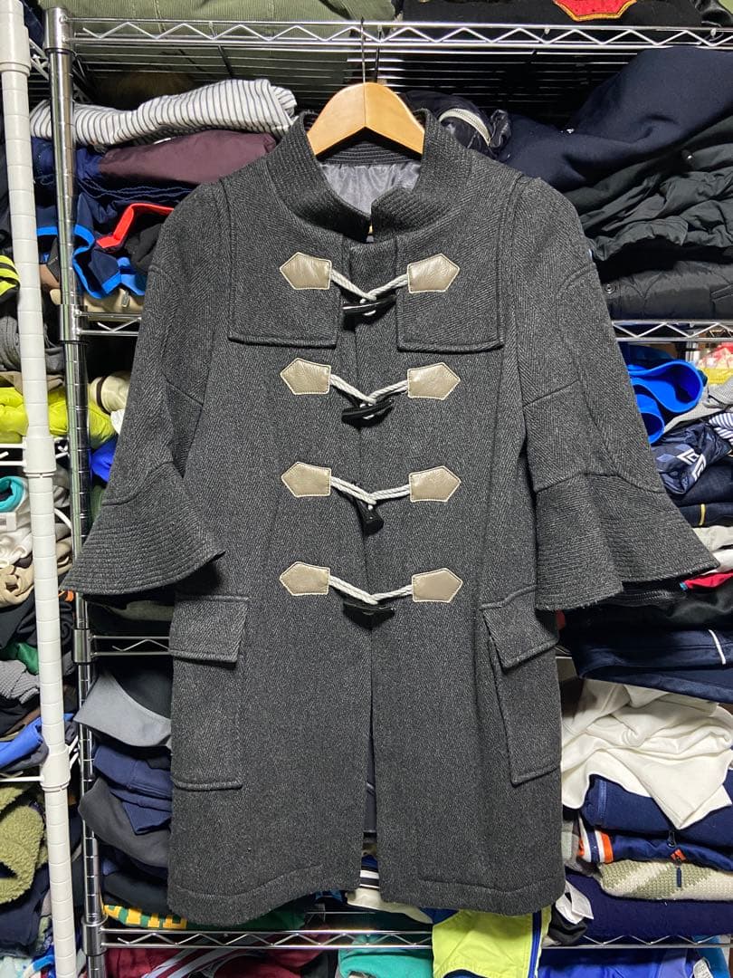 sacai 変形ダッフルコート フレア袖