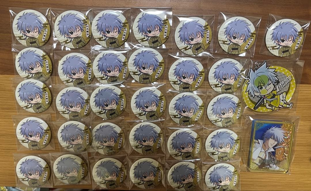 テニスの王子様 テニプリ 仁王雅治 缶バッジ 缶バ アクキー ホログラムブロック