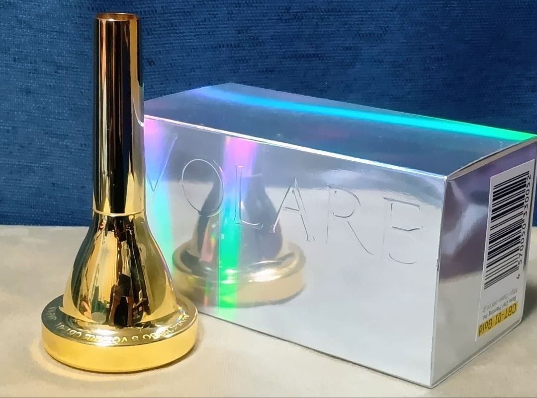 チューバ　マウスピースVOLARE CBT-01 ゴールド仕上げ Volare