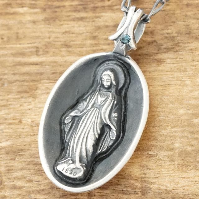 新品 チバユウスケ着用 MARQUEE スプーン マリア ネックレス シルバー