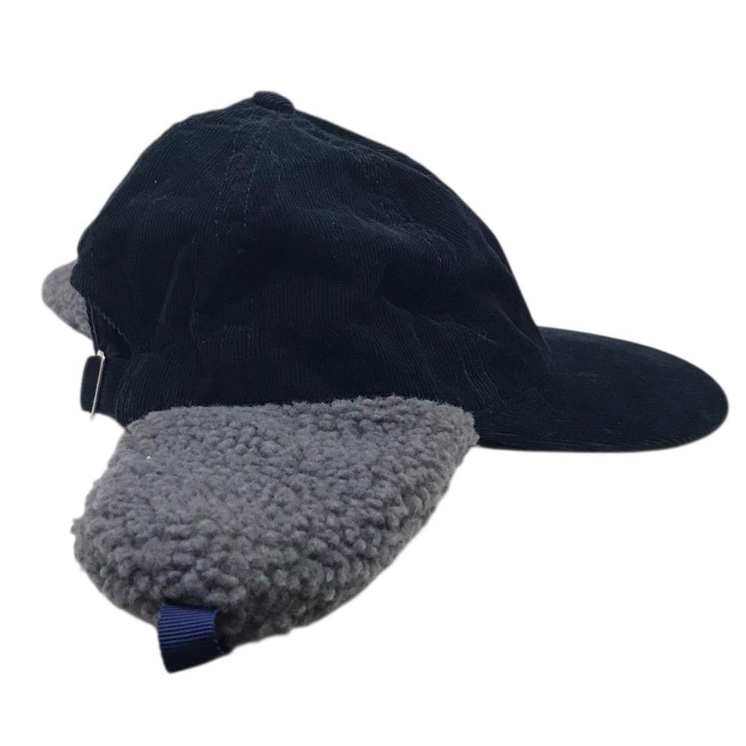 ヴィヴィアン・ウエストウッド コーデュロイ×ボア フラップキャップ