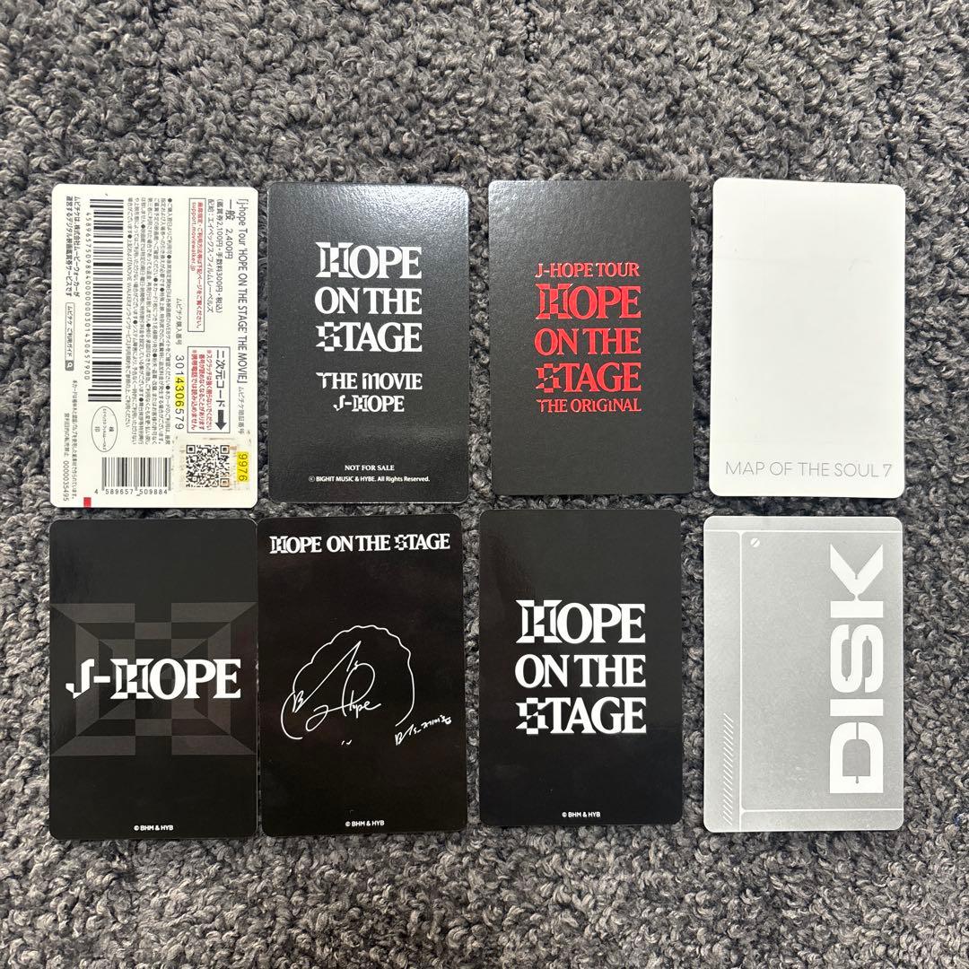 BTS jhope トレカ 特典 ホビ ホソク 映画 HOTS ラキドロ - メルカリ