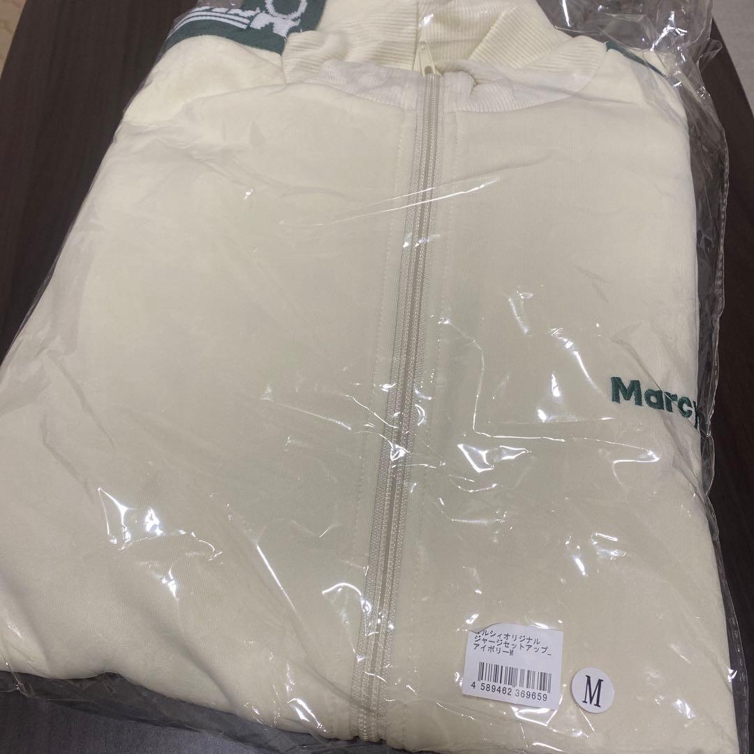 マルシィ オリジナルジャージセットアップ Mサイズ/アイボリー ALL ITEM | Marcy Official Goods