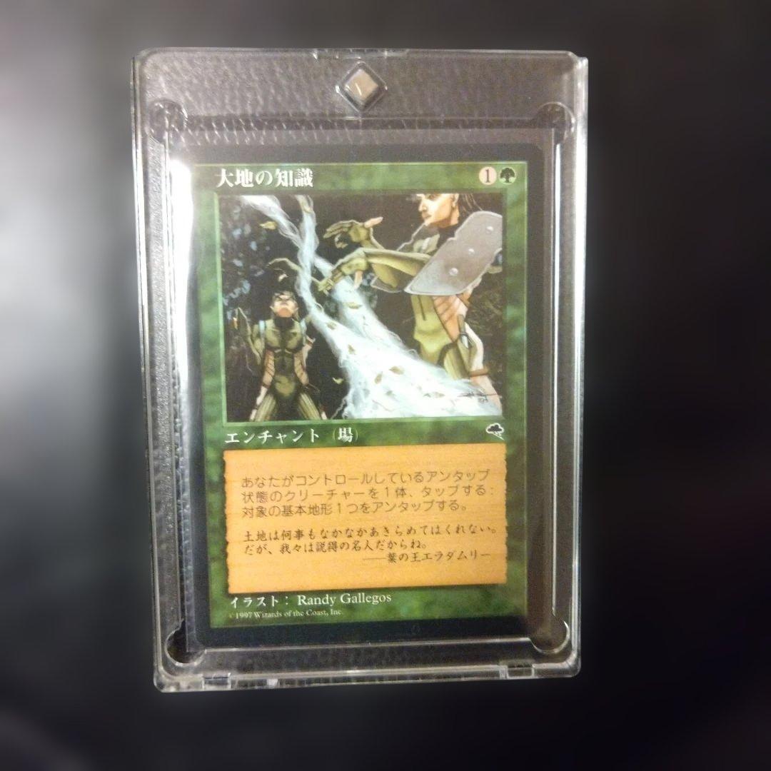 大地の知識 エンチャントカード MTG 日本語版 - メルカリ