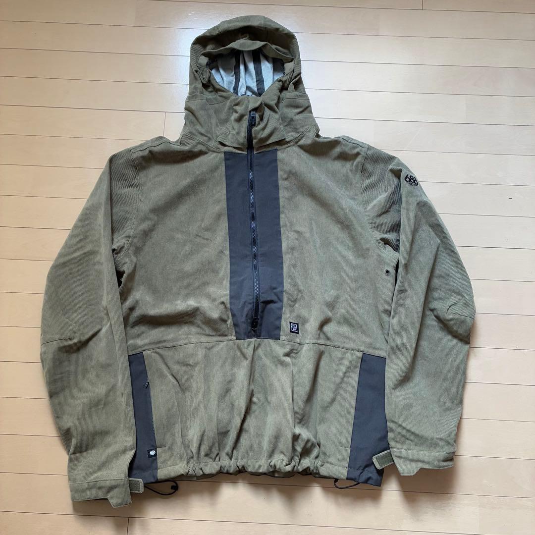 板*彩様 686 GHOST 2.5L セットアップ スノーボード ウェア XX