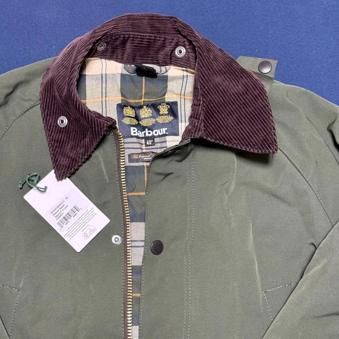 【極美品】Barbour Bedale Beams F別注 2レイヤー 40 Barbour（バブアー）の「Barbour × BEAMS F / 別注 BEDALE-F 2レイヤー