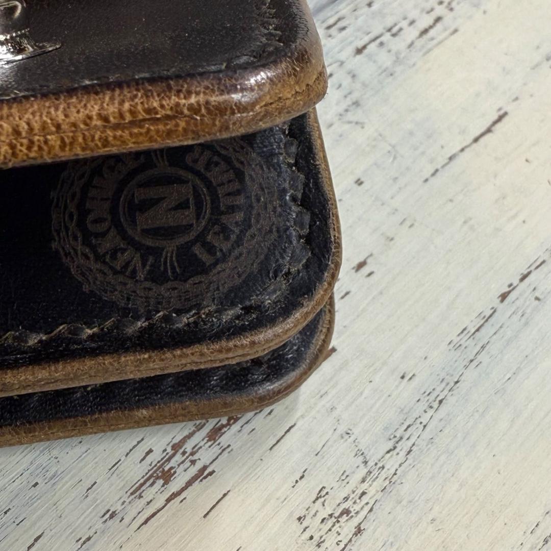 トラッカーウォレット ロング 3層】 ホースバット シルバー TALON