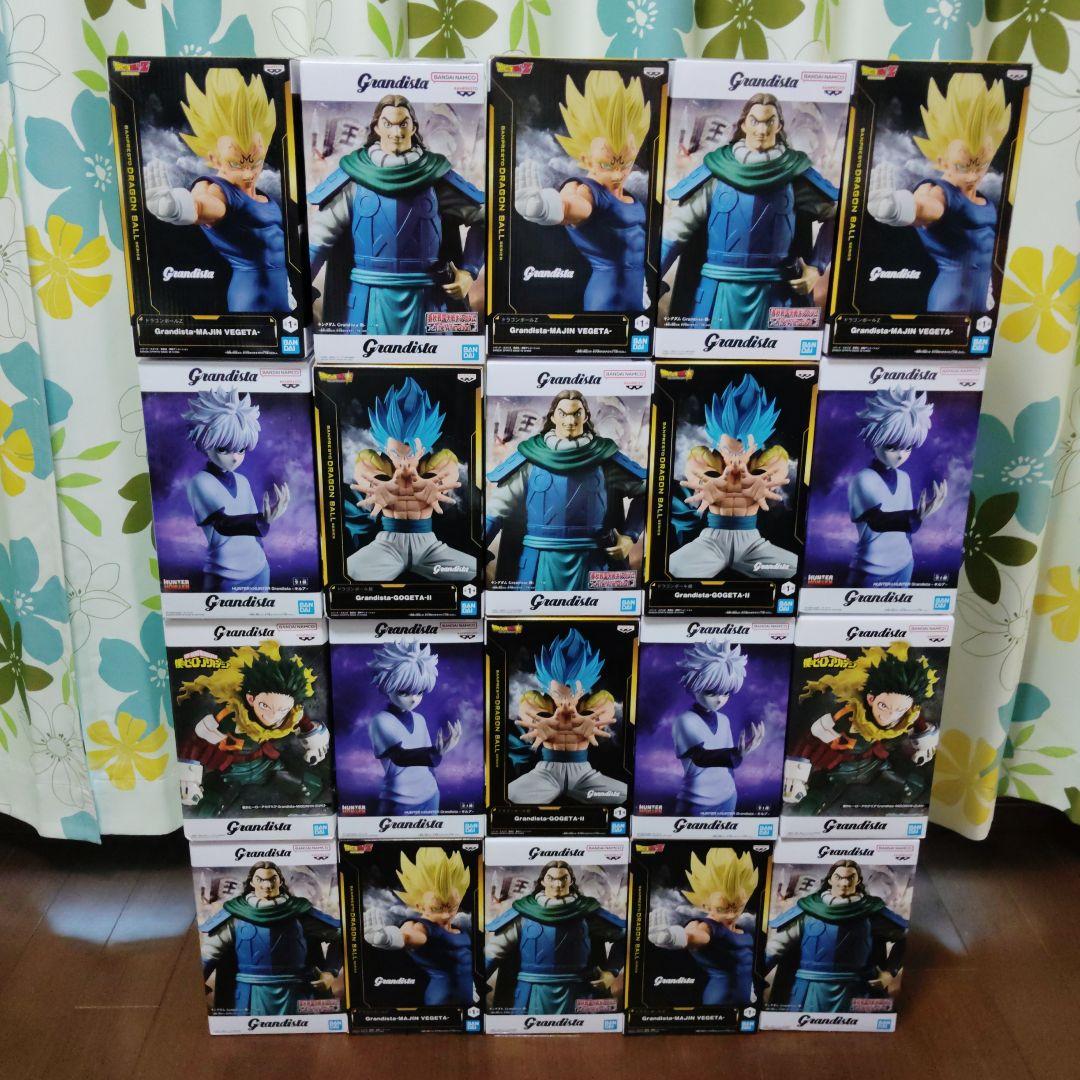 ドラゴンボール　ヒロアカ　キングダム　ハンターハンターフィギュア　20体セット