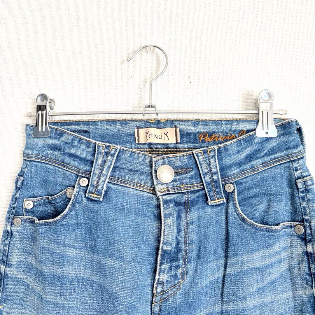 YANUK ヤヌーク PATRICIA パトリシア スキニーデニム 23 日本製 - メルカリ