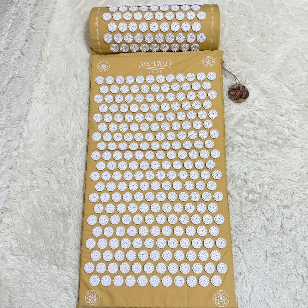 【正規品】シャクティマット＆ピロー（究極のシャクティセット）Light レベル1