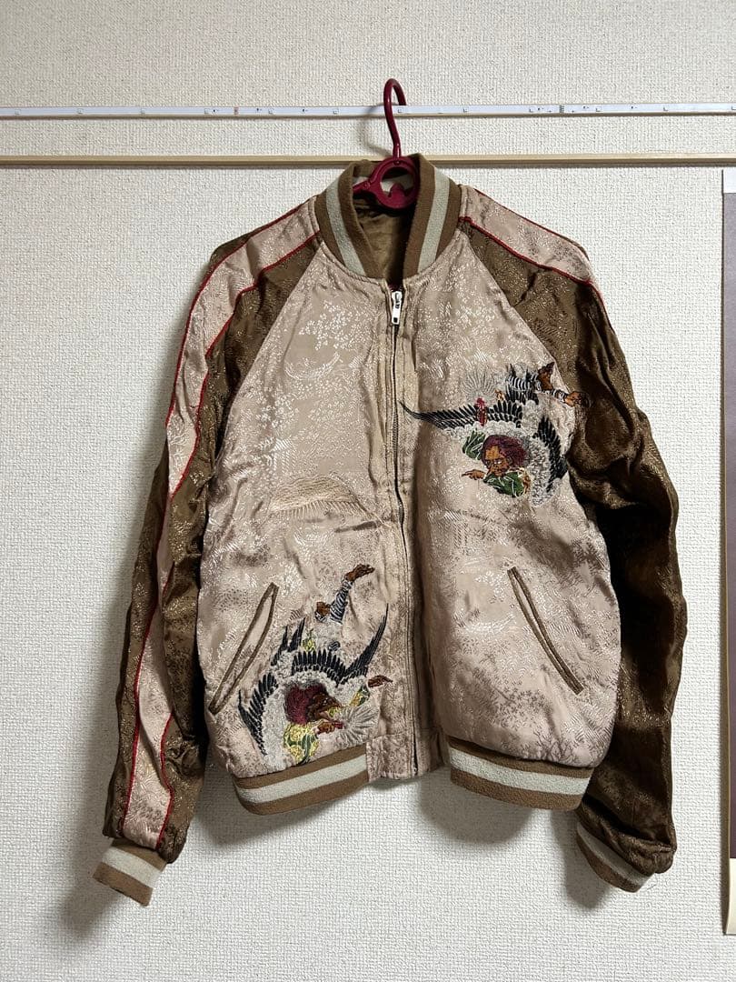 値下げ不可　花旅楽団　スカジャン　Sサイズ　リバーシブル