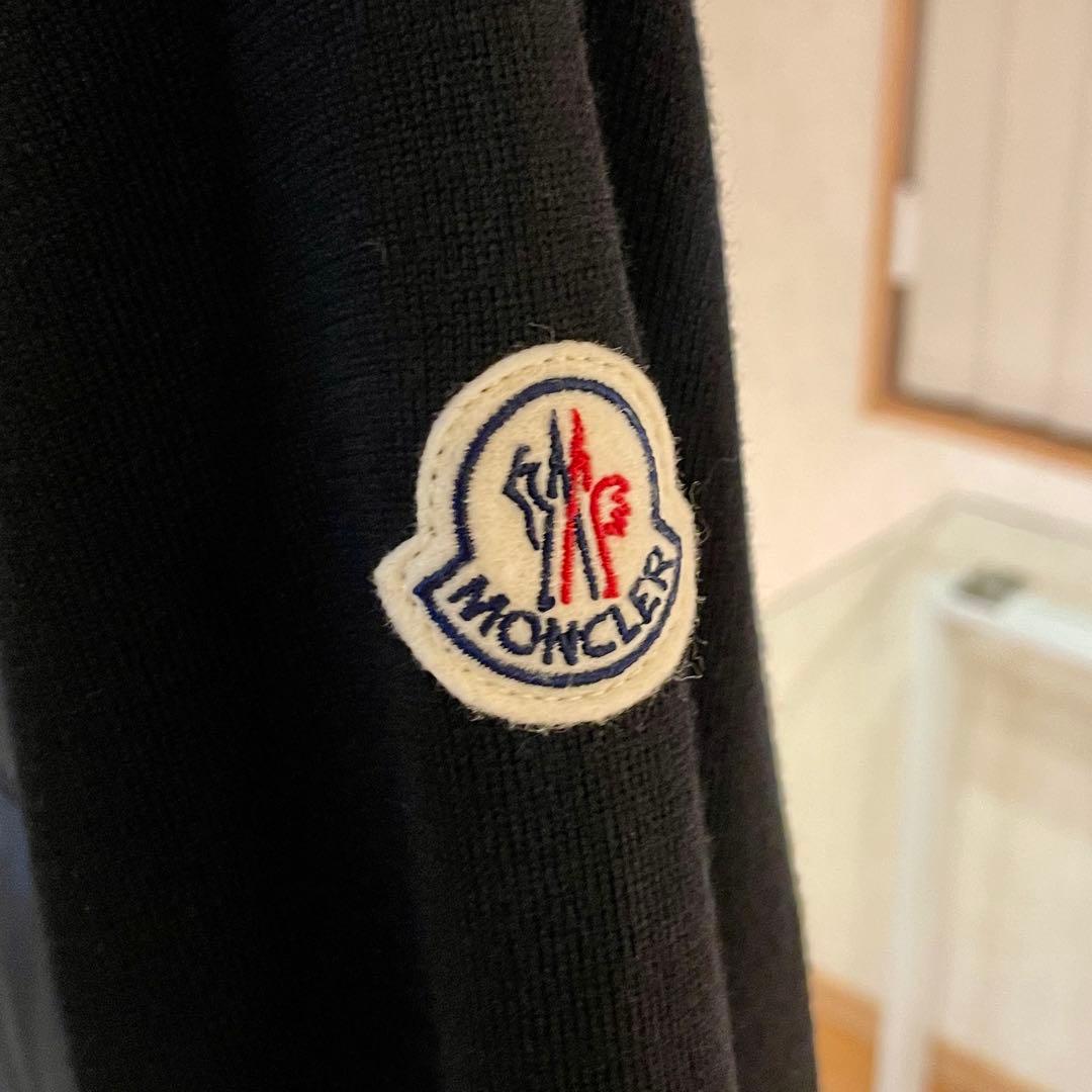 国内正規品】MONCLER 銀座店購入 レディース ニットダウン ブラックXS
