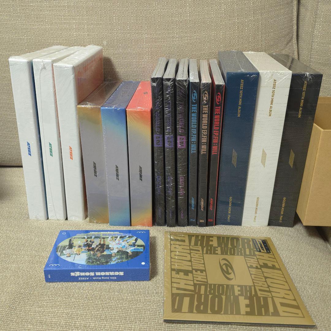 【新品未開封】17冊 ATEEZ アルバム セット fever world