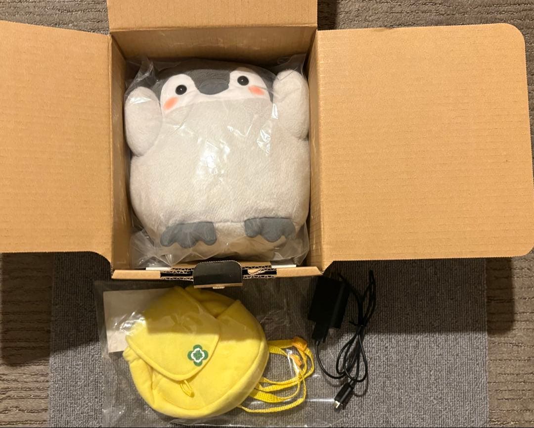 おしゃべりコウペンちゃん(リュックサック、充電器付き)