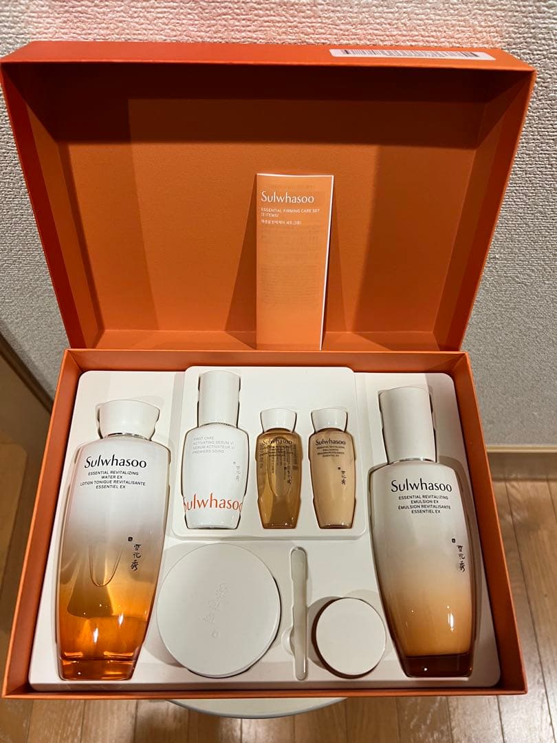 ソルファス　弾力ケアセット　7点　導入美容液　化粧水　クリーム　乳液