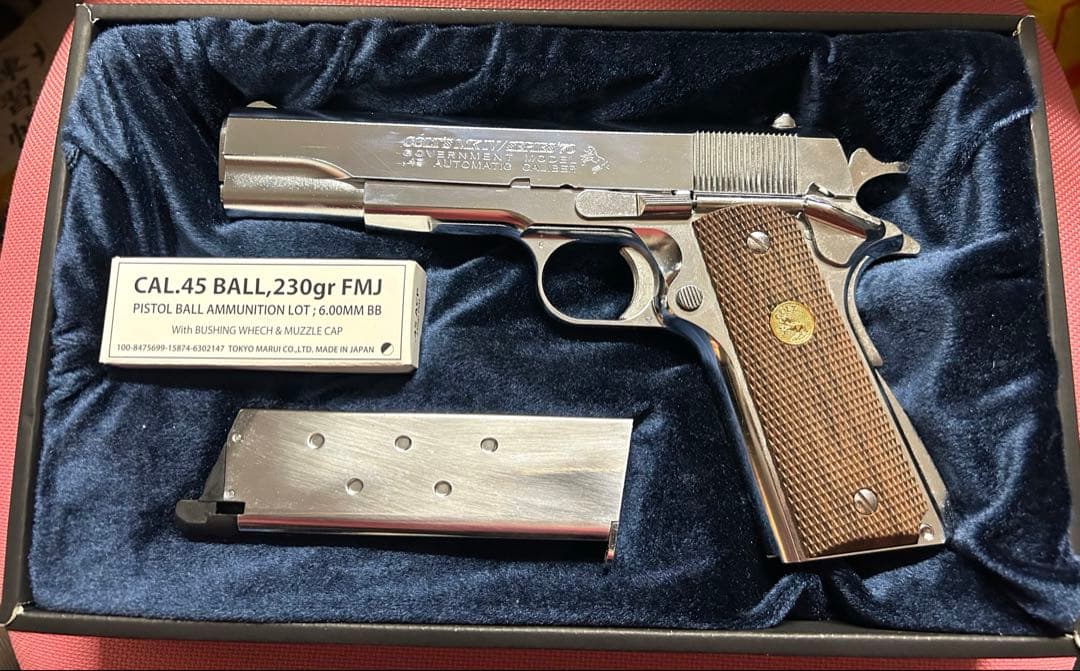東京マルイ COLT Mk.Ⅳ シリーズ70 ニッケルフィニッシュ